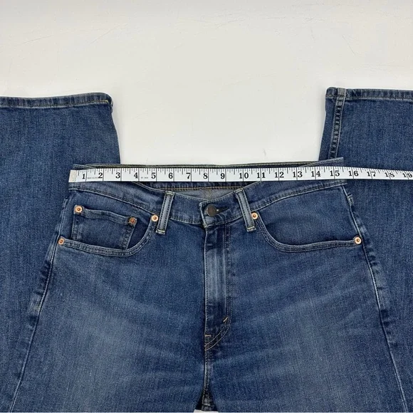 Levi’s 505 Straight Leg Jeans W32 L32 Men's Stretch Denim - Picture 8 of 13